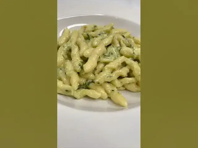 Video thumbnail for Trofie al pesto genovese #cuisineitalienne #recetteitalienne #pasta #pastalover