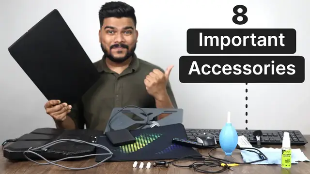 Video thumbnail for 8 Important Accessories for a New Laptop