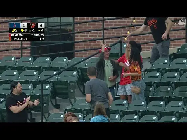 'Video thumbnail for FAN Makes Amazing Catch of a Foul Ball! | 5/16/2023'