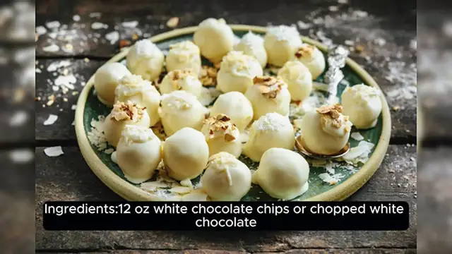 Video thumbnail for Divine White Chocolate Goodies