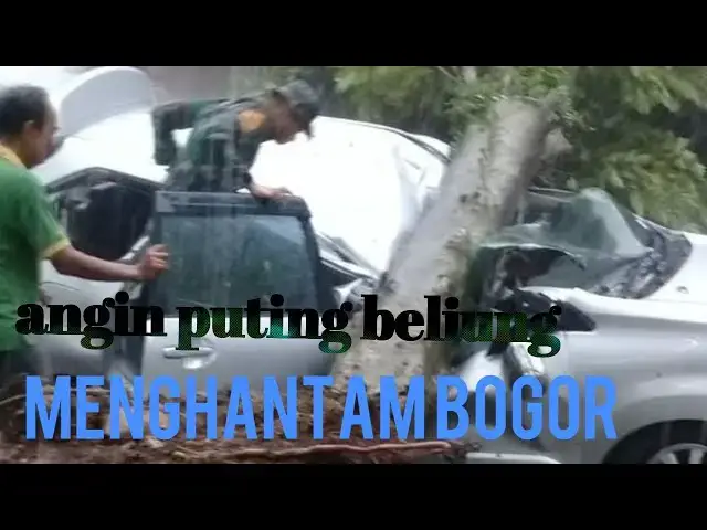 Video thumbnail for Bogor di Pora-porandakan angin puting beliung 2018