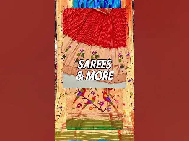 Video thumbnail for Paithani collection #paithani #purehandlooms #lehenga #lehengafabric #paithanisaree