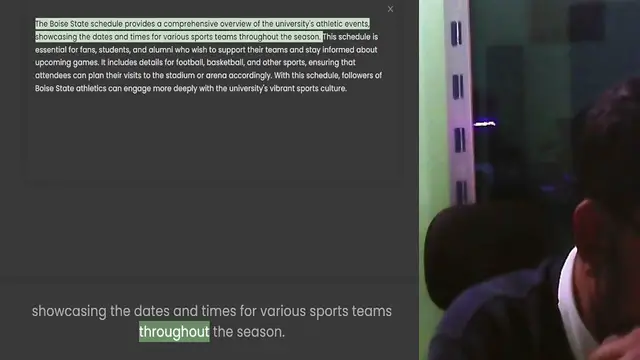 'Video thumbnail for The Boise State schedule provides a comprehensive overview of the university's athletic events, showcasing the dates and times for various sports teams throughout the season. This schedule is essential for fans, students, and alumni who w'