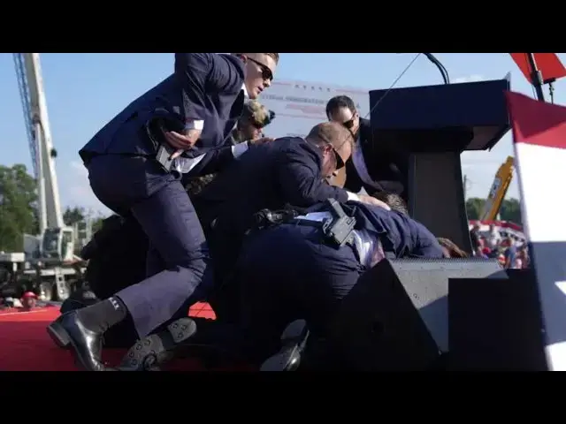 Video thumbnail for Blockbuster New Video From Trump Attack - Secret Service Pandering