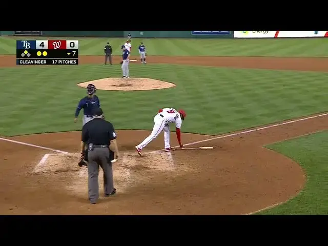 'Video thumbnail for Lane Thomas KNOCKS a RBI Groundout, Scoring Jeimer Candelario! | Washington Nationals | 4/3/2023'