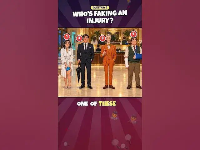 Video thumbnail for Only 1% Spot the Impossible Thing in This Hotel 🔍 #brainteaser #puzzle #iqtest