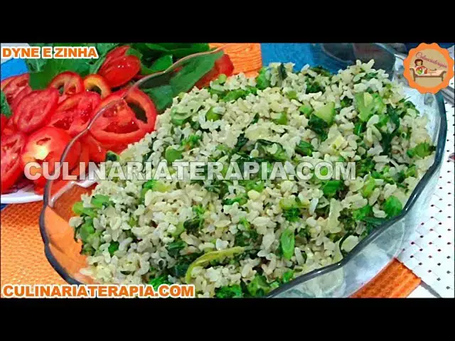 Video thumbnail for Arroz INTEGRAL com BRÓCOLIS Light para Enriquecer as Refeições com Vitaminas Minerais e Fibras.