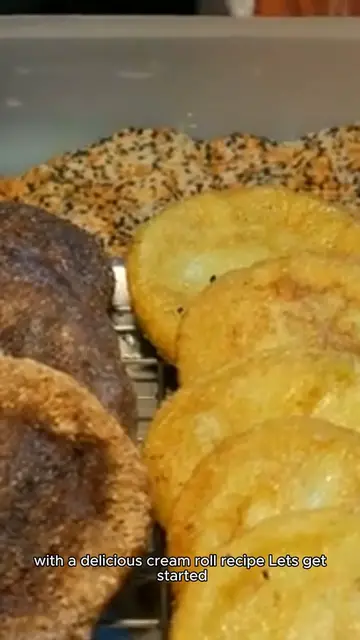 'Video thumbnail for Cream roll recipe '