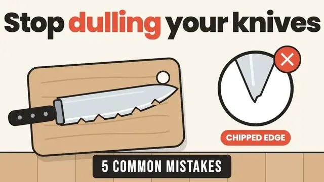 Video thumbnail for 5 mistakes that dull your knives