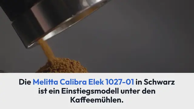 Video thumbnail for Melitta Calibra Test 2024: Preisgünstige Allround-Kaffeemühle mit integrierter Waage