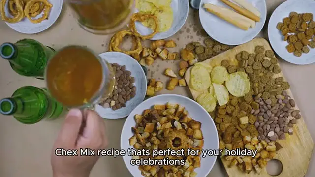 Video thumbnail for chex mix recipe