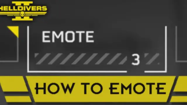 Video thumbnail for How to Emote in Helldivers 2?