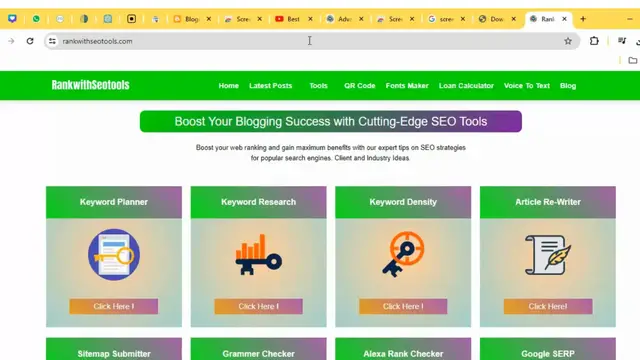 'Video thumbnail for Advance Keyword Research Free Tool'