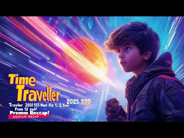 'Video thumbnail for Time Traveler from 2050 Meets His 12-Year-Old Self in 2022! Unbelievable Adventure!'