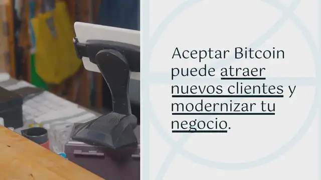 Video thumbnail for Implementación de Bitcoin como Método de Pago en Negocios Comerciales