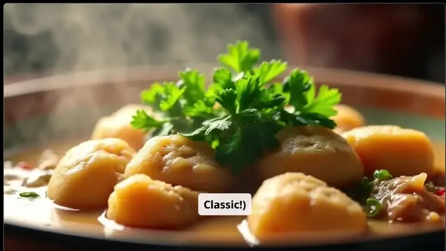 'Video thumbnail for Chicken Dumplings Recipe'