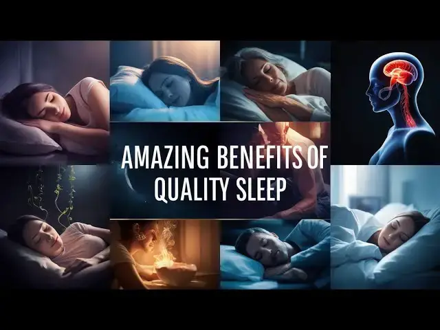 Video thumbnail for 7 Amazing Benefits of Quality Sleep You Need to Know About