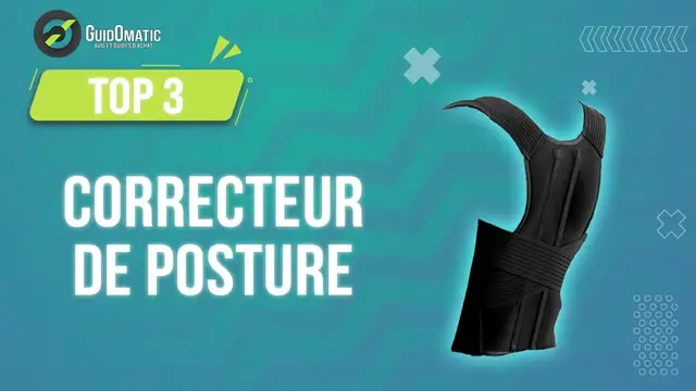 Video thumbnail for ⭐️ TOP 3 : CORRECTEUR DE POSTURE 2023
