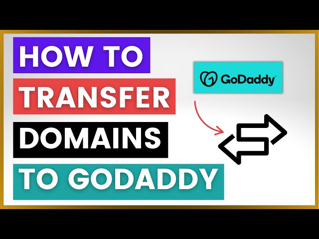 Video thumbnail for How To Transfer Domains To GoDaddy? [in 2025]
