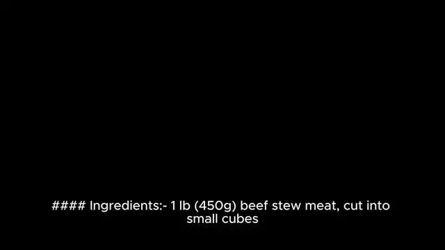 Video thumbnail for beef barley soup recipe