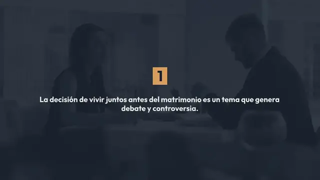 Video thumbnail for ¿Por qué las parejas que viven juntas antes del matrimonio tienen más probabilidades de divorciarse?