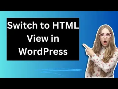 'Video thumbnail for How to Switch to HTML View in WordPress FSE 2024'