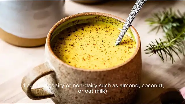 Video thumbnail for golden milk recipe