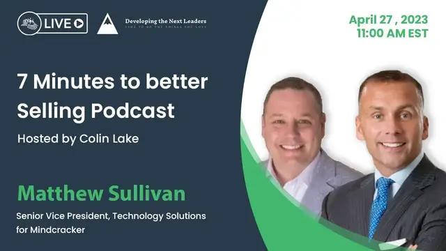 'Video thumbnail for 7 Minutes to Better Selling Podcast - S2 - Ep. 10'