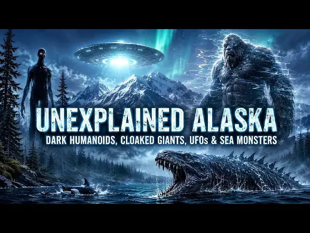Video thumbnail for UNEXPLAINED ALASKA: Dark Humanoids, Cloaked Giants, UFOs & Sea Monsters