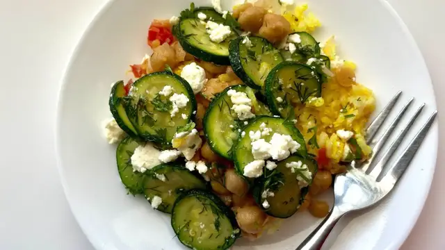 Video thumbnail for Layered Mediterranean Zucchini Casserole Recipe