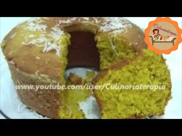 Video thumbnail for BOLO FOFINHO DE ABOBORA COM COCO