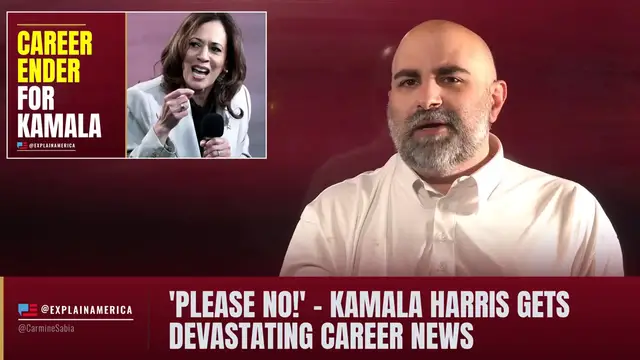 Video thumbnail for 'Please NO!' - Kamala Harris Gets Devastating Career News
