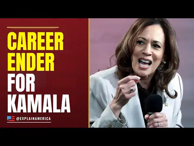 Video thumbnail for 'Please NO!' - Kamala Harris Gets Devastating Career News