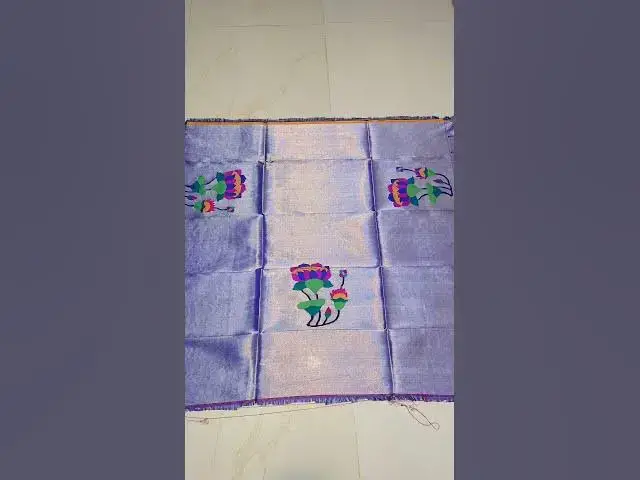 Video thumbnail for Best Paithani Blouse Designs for Silk Saree#paithani #saree #indianhandlooms #blouse #blousedesigns