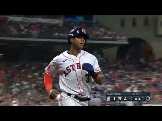 'Video thumbnail for Yordan Alvarez BELTS a RBI Sacrifice-Fly, Scoring Jeremy Pena! | Houston Astros | 4/5/2023'
