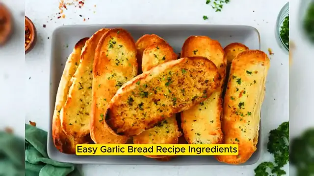 Video thumbnail for Easy Garlic Bread Recipe
