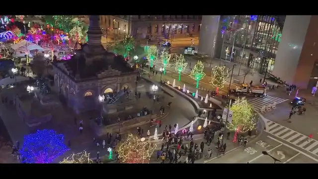'Video thumbnail for Heavy police presence at Cleveland Public Square after reports of shooting'