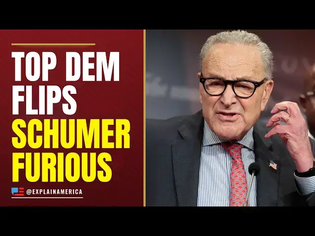 Video thumbnail for BREAKING: Longtime Democrat Senator FLIPS — Joins Republicans