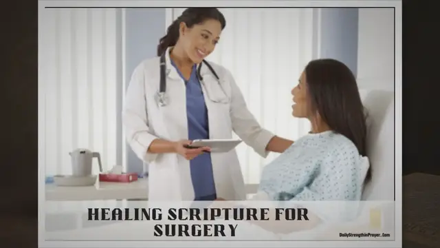 'Video thumbnail for 20 Scriptures for Healing After Surgery to Pray Daily'