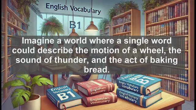 Video thumbnail for 2500 Must Know CEFR B1 Vocabulary - The Many Meanings of 'Roll': Verb, Noun, and More