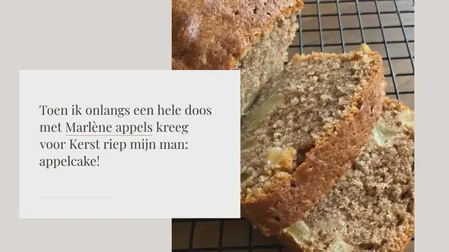 Video thumbnail for Appelcake bakken