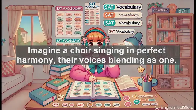 Video thumbnail for 5000 Must Know SAT Vocabulary - Unisonant: The Power of Harmony in Sound