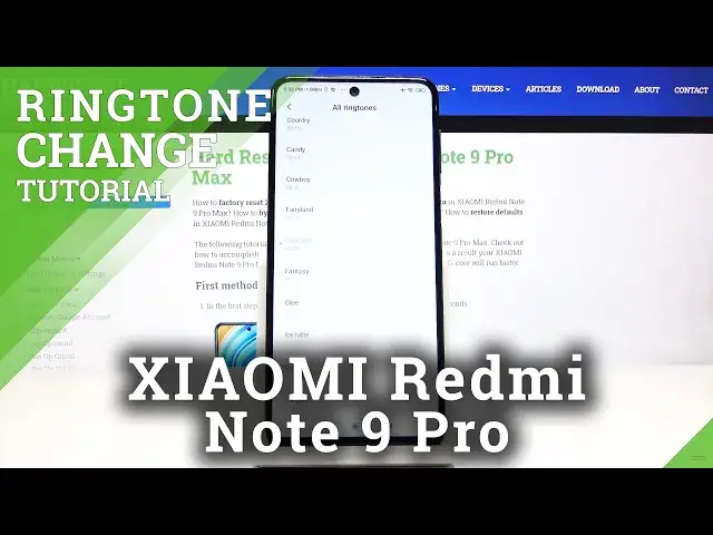 Video thumbnail for How to Change Ringtone in XIAOMI Redmi Note 9 Pro – Find Ringtone List