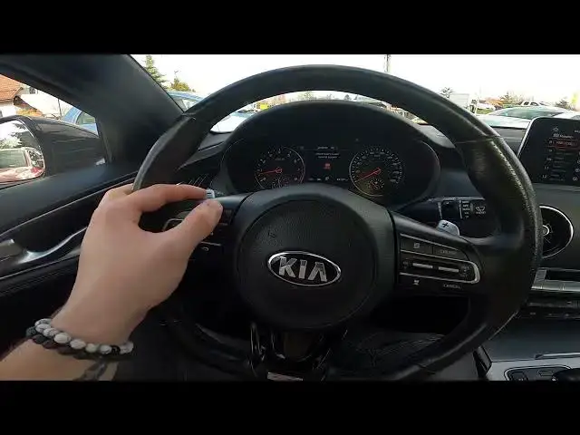 'Video thumbnail for How to Change Radio Source in Kia Stinger ( 2017 – now ) - Enable AUX or Bluetooth'