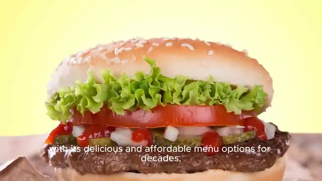Video thumbnail for Burger king Menu