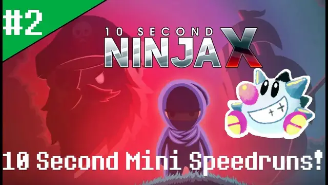 Video thumbnail for Let's Play 10 Second Ninja X | Mini Speedrun Platformer | (2): Ninja and Benji!
