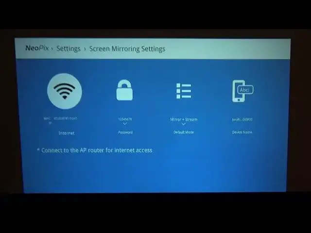 Video thumbnail for How to Connect Philips NeoPix Projector with Wi-Fi Network - Philips FHD Projector Internet Access