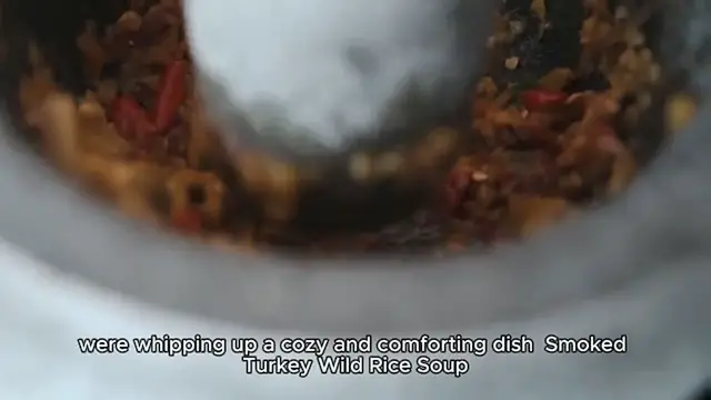 Video thumbnail for Smoked Turkey Wild Rice Soup