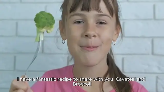 Video thumbnail for Cavatelli and broccoli recipe