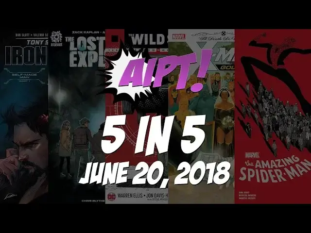 Video thumbnail for 5 in 5: June 20, 2018 – X-Men Gold #30, Tony Stark: Iron Man #1, and more